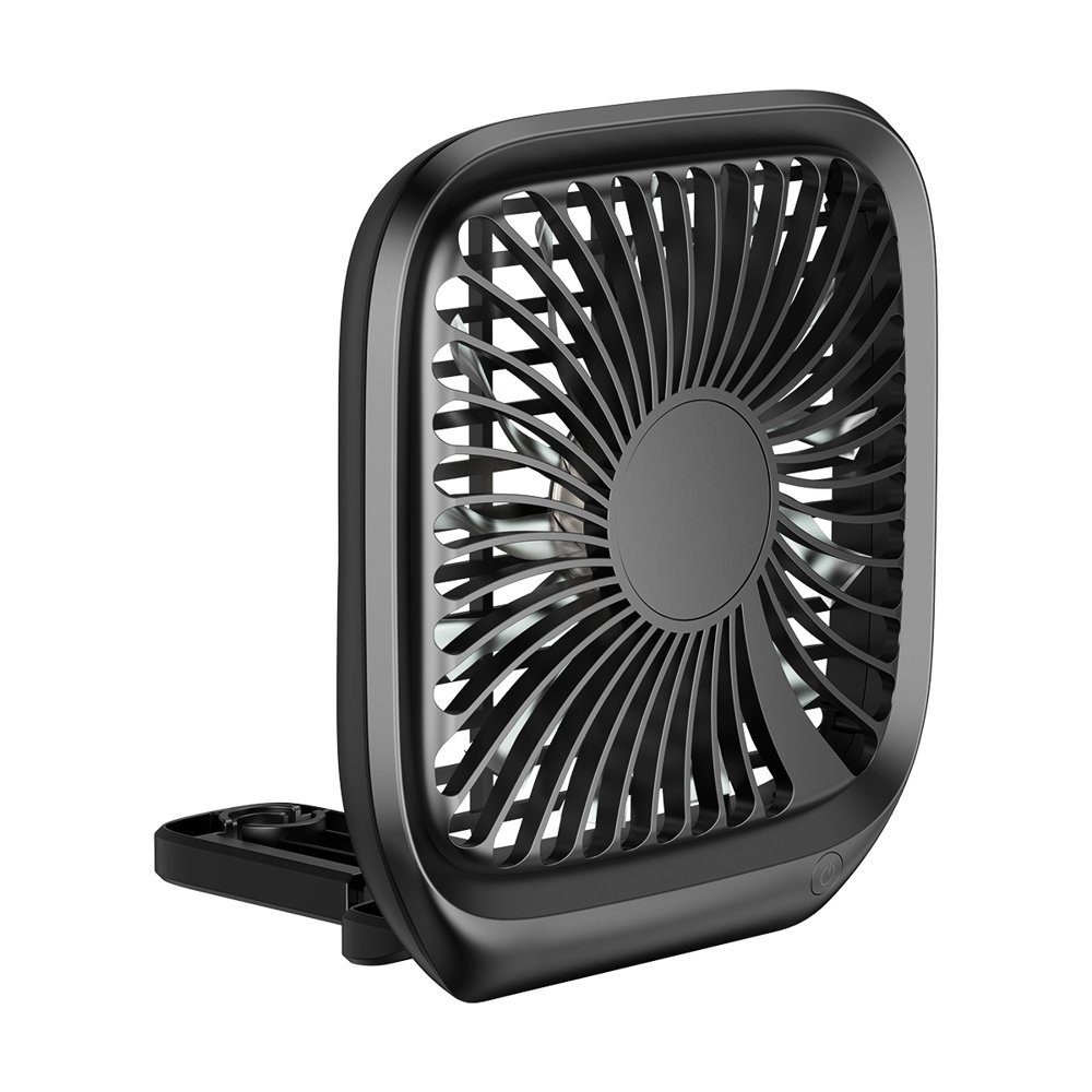 

Автомобильный вентилятор Baseus Foldable Vehicle-mounted Backseat Fan Black