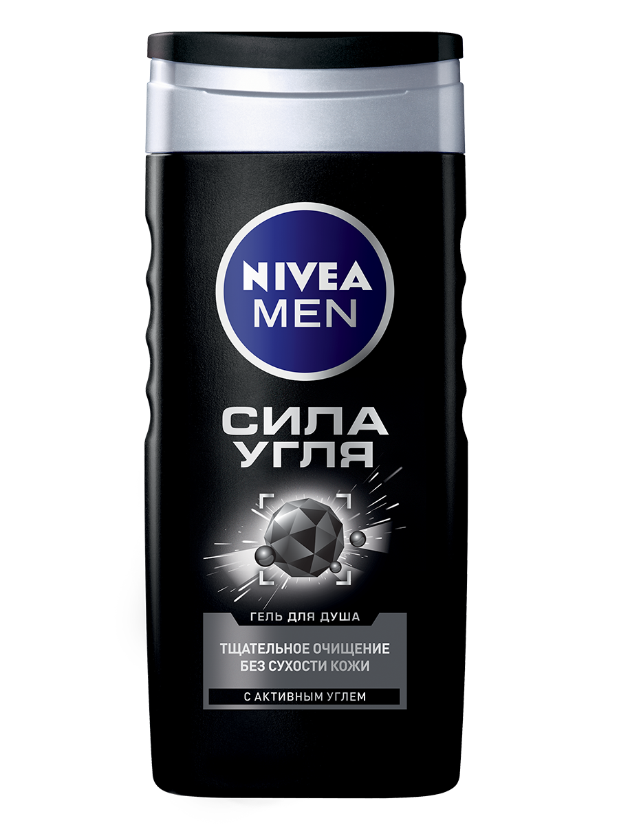 фото Гель для душа nivea сила угля 250 мл