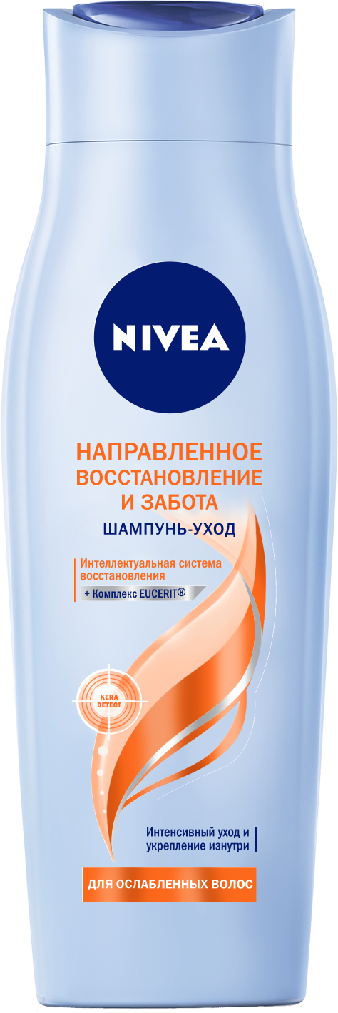 фото Шампунь nivea направленное восстановление и забота 250 мл