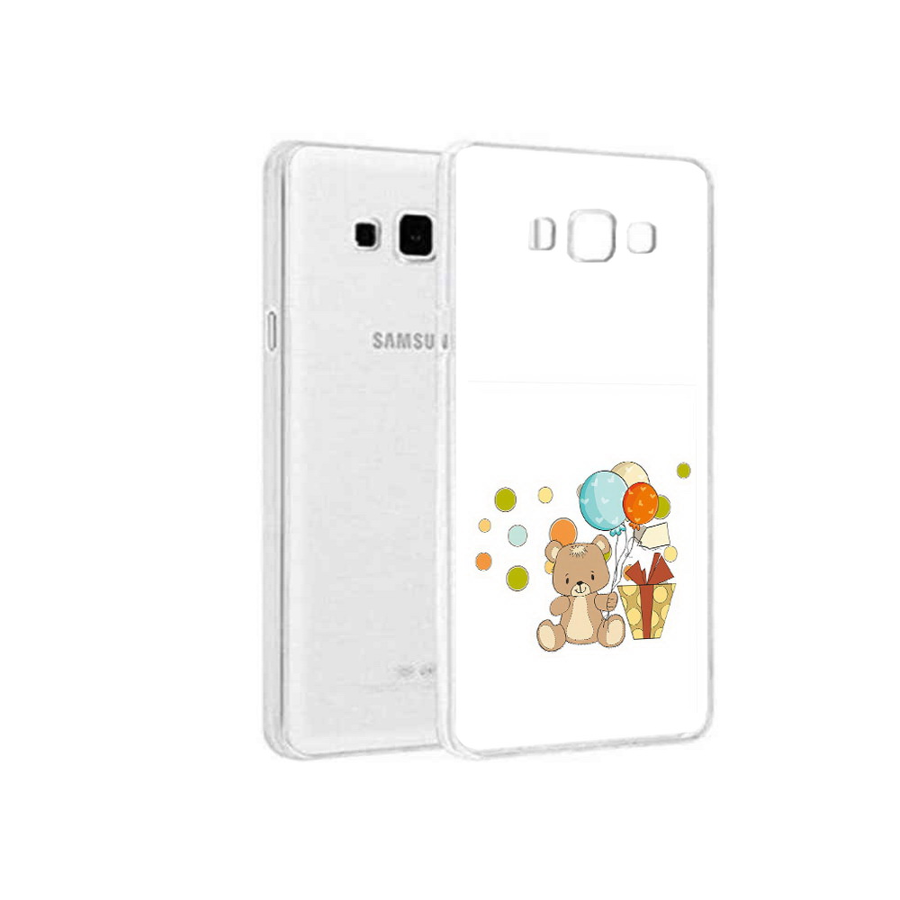 

Чехол MyPads Tocco для Samsung Galaxy A5 (2015) медвеженок с подарком, Прозрачный, Tocco