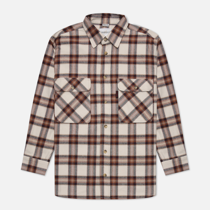 

Мужская рубашка Gramicci Flannel бежевый, Размер M, Flannel