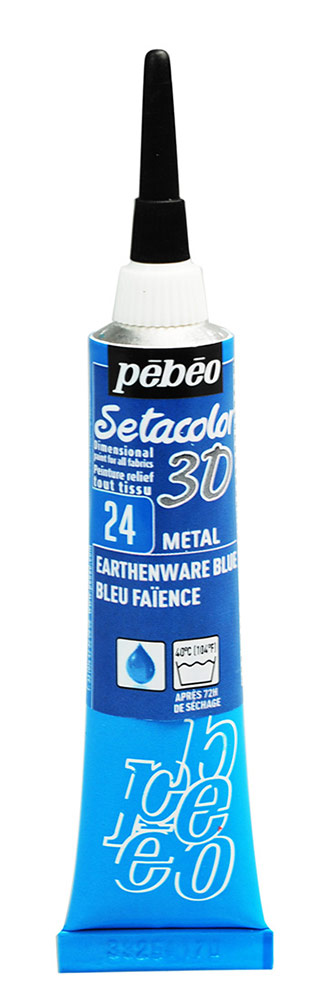 

Pebeo по ткани металлик Setacolor 3D 20 мл голубой фарфор, по ткани, "металлик", Setacolor, 3D, 20 мл, голубой фарфор