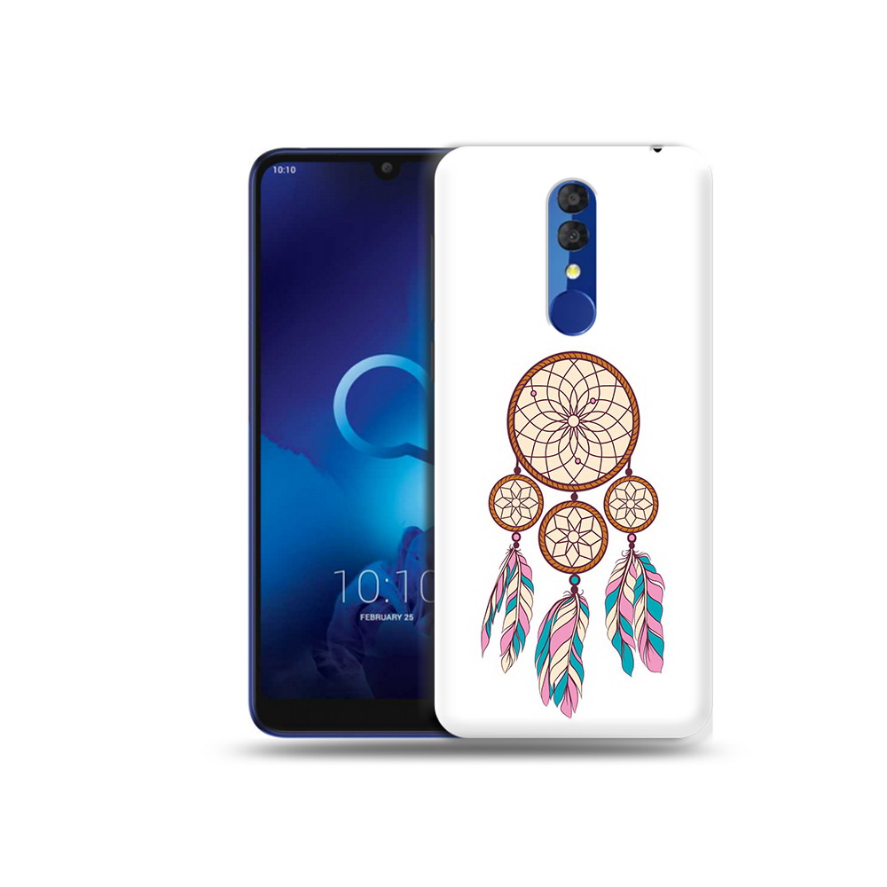 

Чехол MyPads Tocco для Alcatel 3L 5039D (2019) ловец снов бежевый (PT227139.667.442), Прозрачный, Tocco