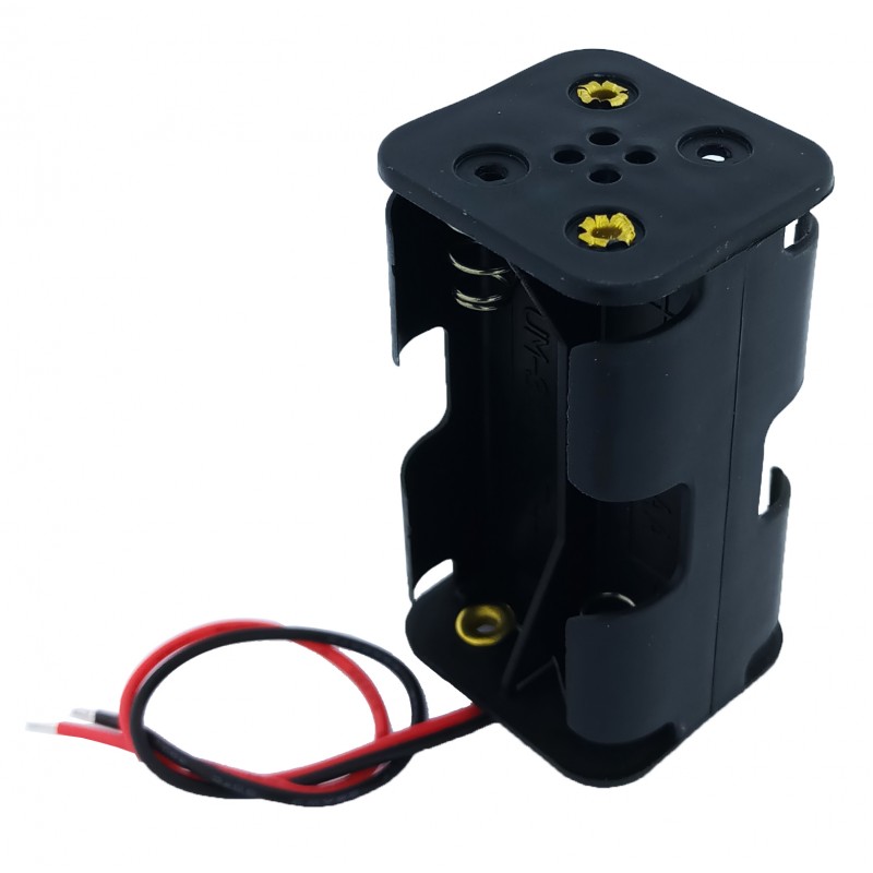 

10 штук, Батарейный отсек UM-3x4 (2 x 2 AA)