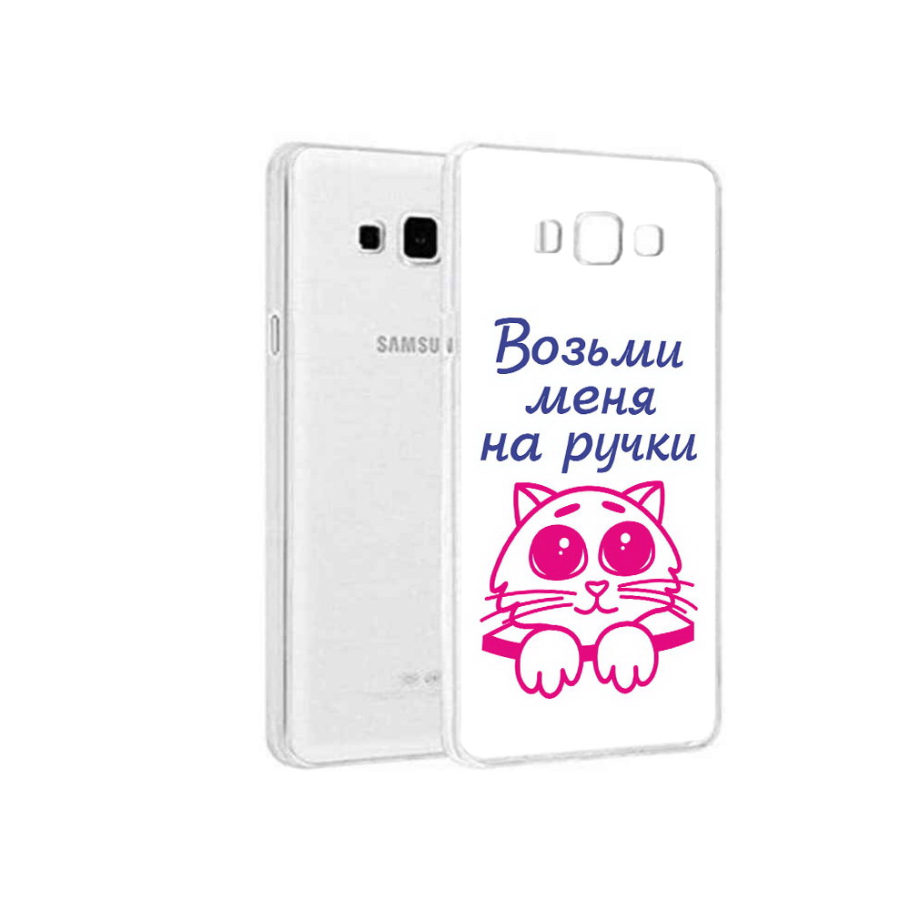 

Чехол MyPads Tocco для Samsung Galaxy A5 (2015) мяу, Прозрачный, Tocco