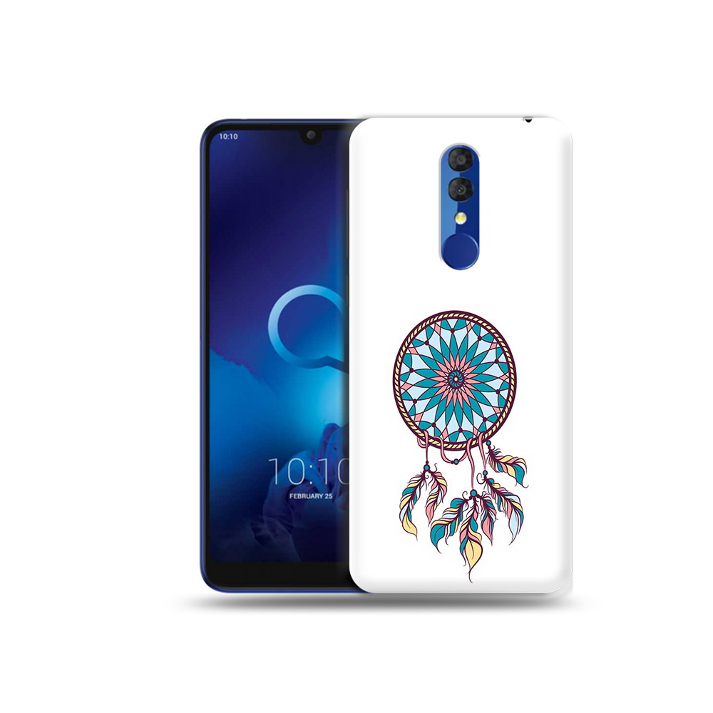 

Чехол MyPads Tocco для Alcatel 3L 5039D (2019) ловец снов синий (PT227139.667.443), Прозрачный, Tocco