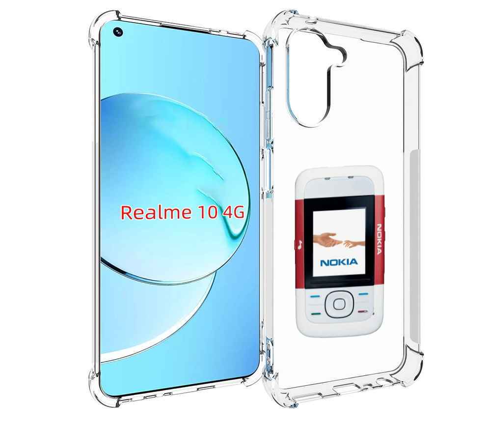 

Чехол MyPads старая нокия для Realme 10, Прозрачный, Tocco