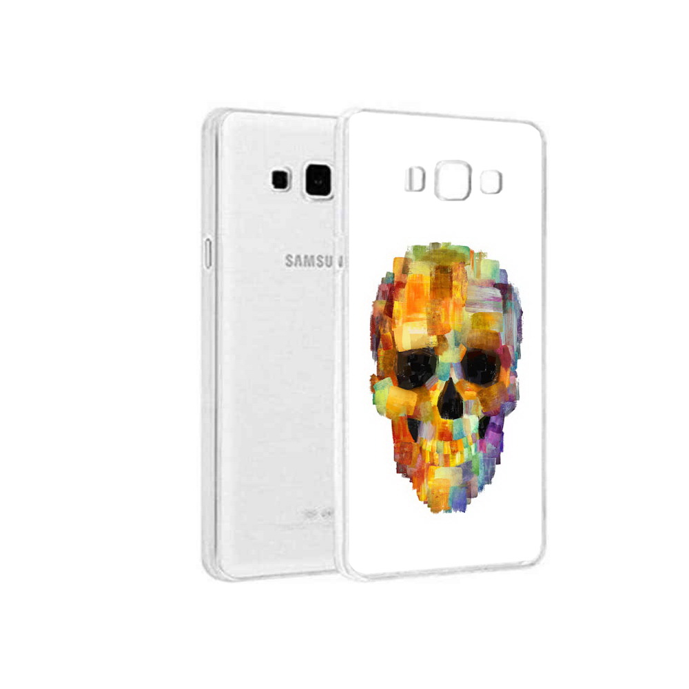 

Чехол MyPads Tocco для Samsung Galaxy A5 (2015) нарисованный череп, Прозрачный, Tocco