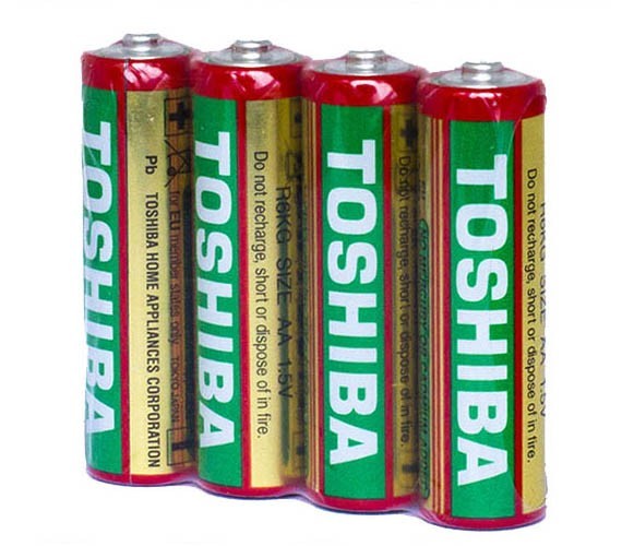 

Элемент питания AA Toshiba R6/316 (плёнка, 4 шт)