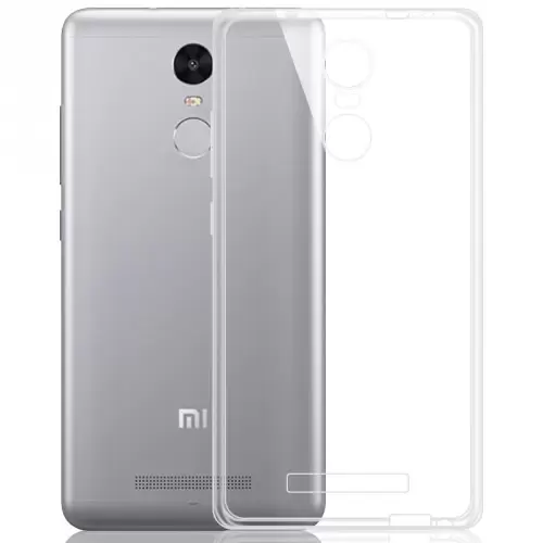 

Накладка силикон для Xiaomi RedMi Note 3 прозрачная, Прозрачный