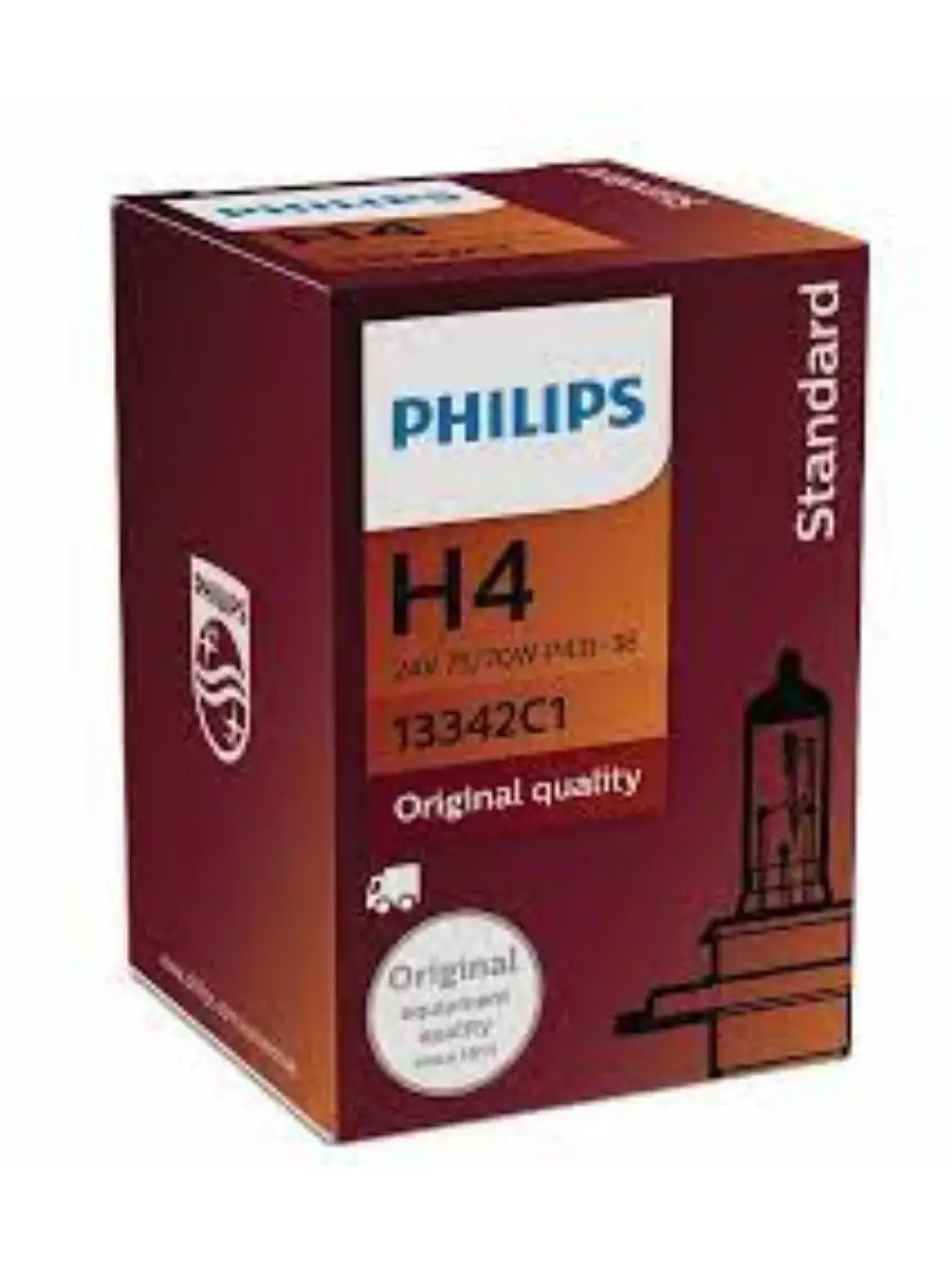 

Галогенная лампа H4 Standard 13342C1 1шт