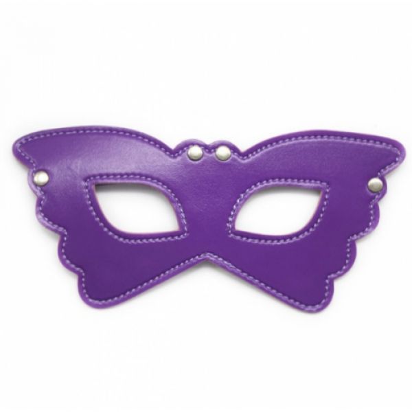 фото Маска-очки kissexpo бдсм фиолетовая