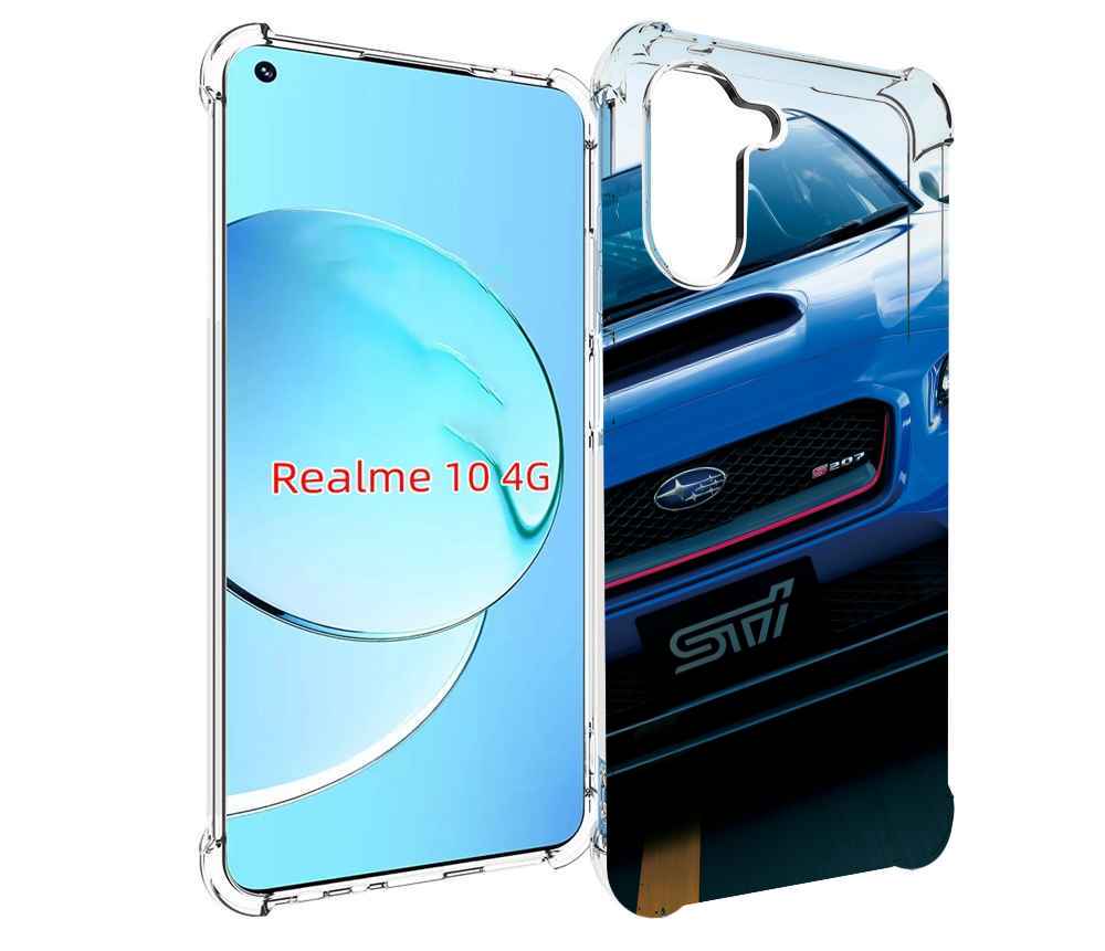 

Чехол MyPads subaru 2 для Realme 10, Прозрачный, Tocco