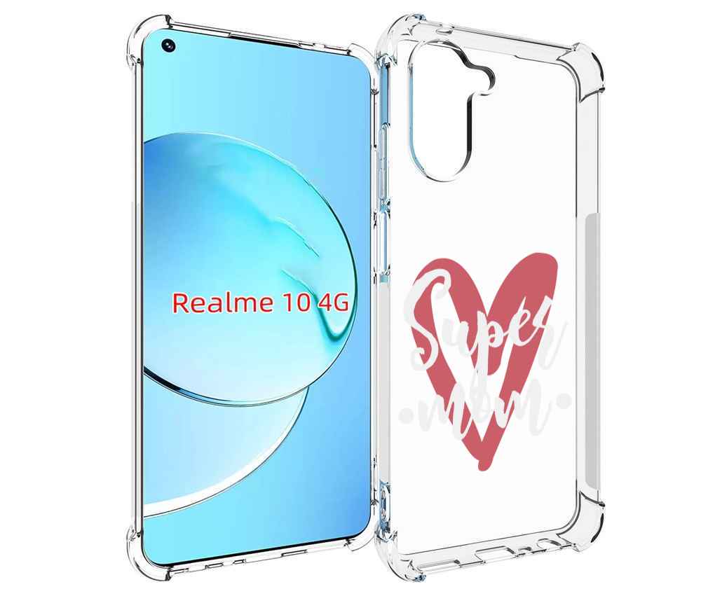 

Чехол MyPads супер-мать для Realme 10, Прозрачный, Tocco