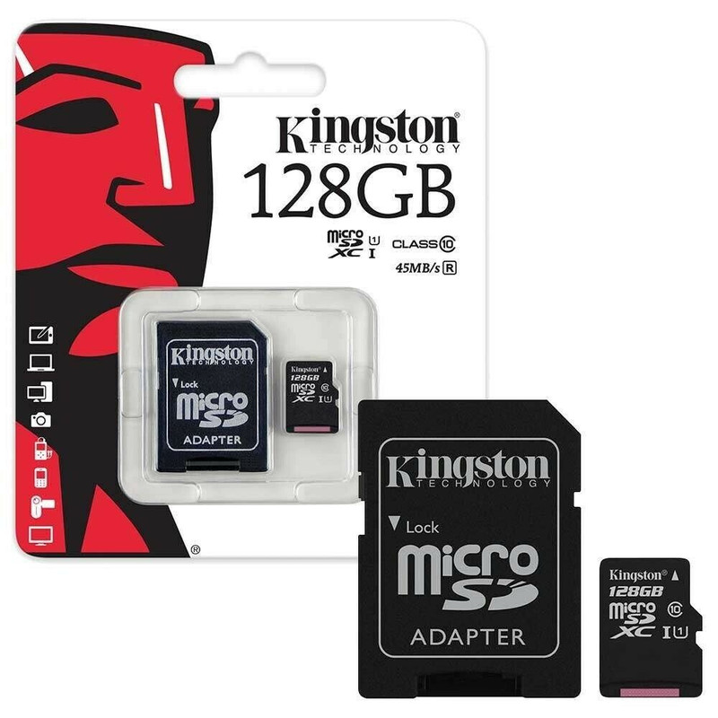 фото Карта памяти marconshop micro sd 128гб canvas select plus microsd (кингстон128)