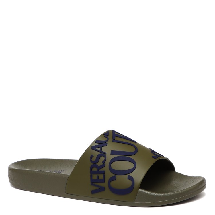 

Сланцы мужские Versace Jeans Couture 75YA3SQ1 хаки 42 EU, 75YA3SQ1