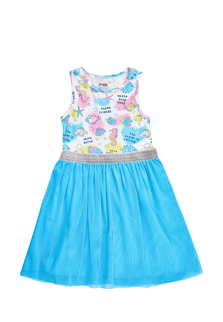 

Платье детское Max&Jessi SS23C99001217, бирюзовый, 98, SS23C99001217