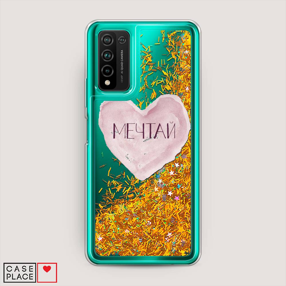 

Чехол Awog на Honor 10X Lite "Мечтай сердце", Розовый, 6104690-1