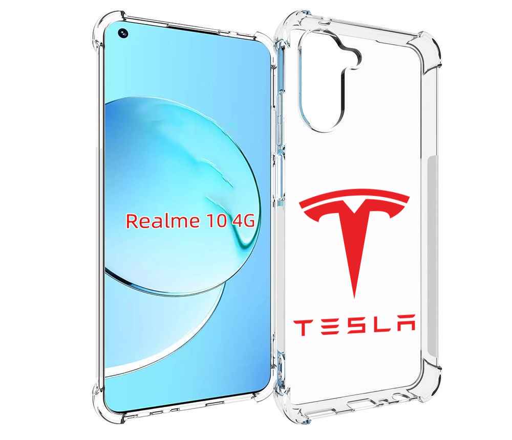 

Чехол MyPads тесла-4 для Realme 10, Прозрачный, Tocco