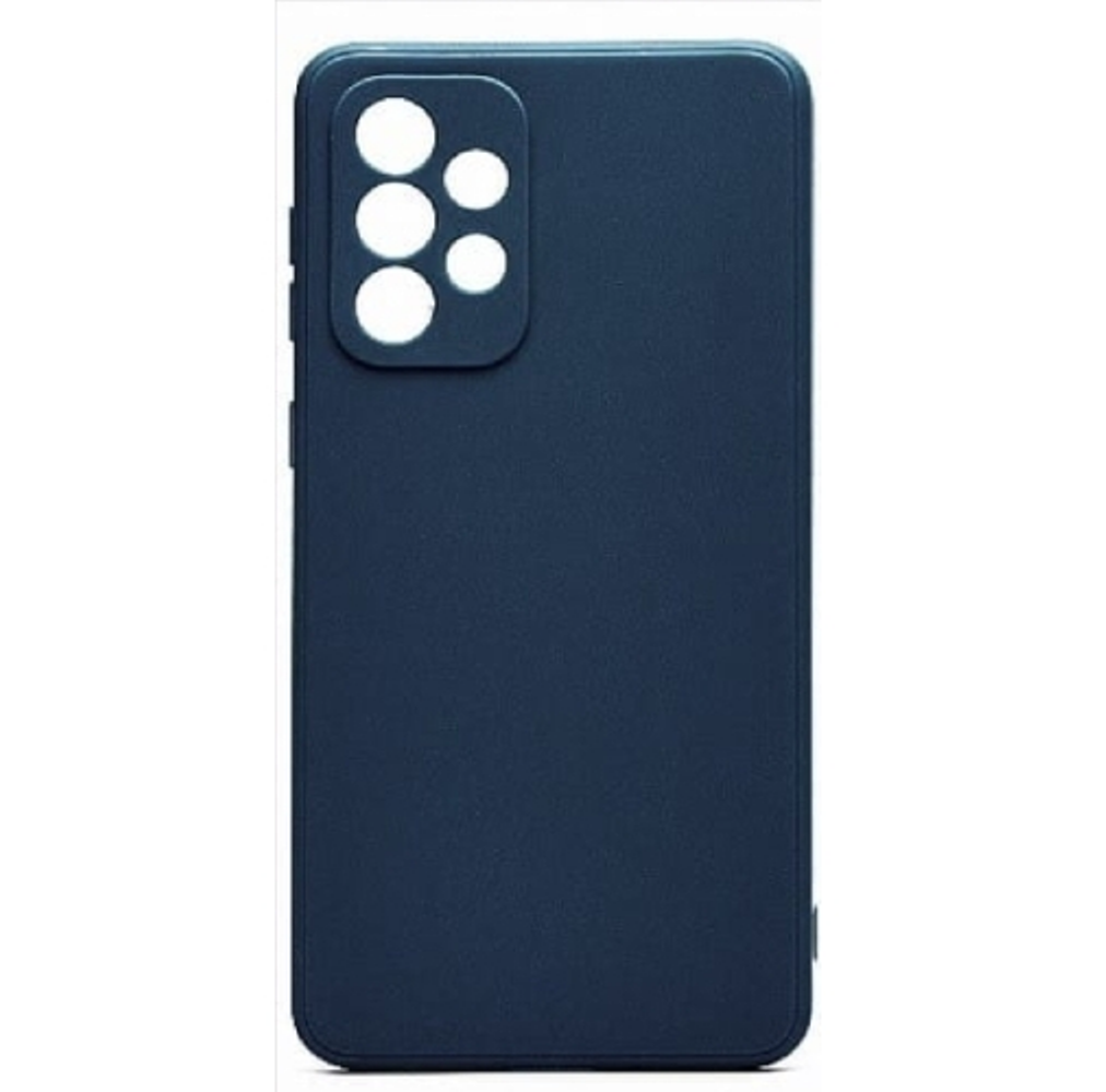 

Чехол силиконовый VLP Liquid Silicone Case Soft Touch для Samsung Galaxy A13 4G Dark Blue, Синий, Samsung Galaxy A13