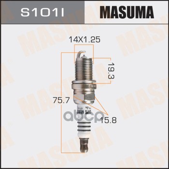 фото Masuma 's101i свеча зажигания toyota camry 96-11 1шт
