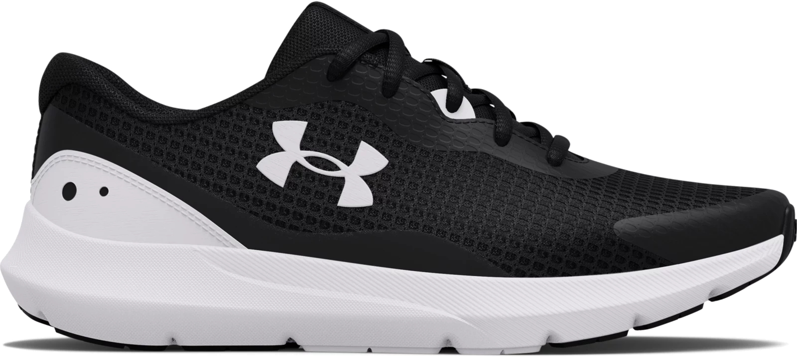 

Кроссовки женские Under Armour UA W Surge 3 черные 7 US, Черный, UA W Surge 3