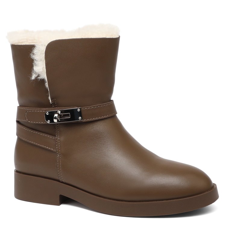 

Полусапоги женские Tendance YS-5506-7B коричневые 36 EU, Коричневый, YS-5506-7B