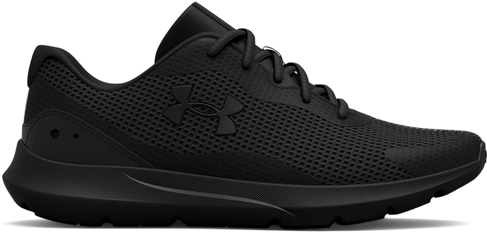 

Кроссовки мужские Under Armour UA Surge 3 черные 7 US, Черный, Surge 3