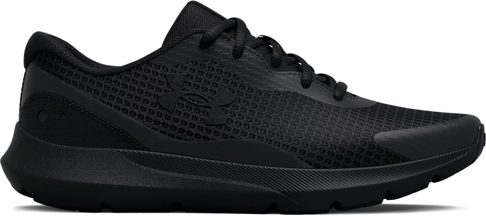 

Кроссовки женские Under Armour UA W Surge 3 черные 9.5 US, Черный, UA W Surge 3