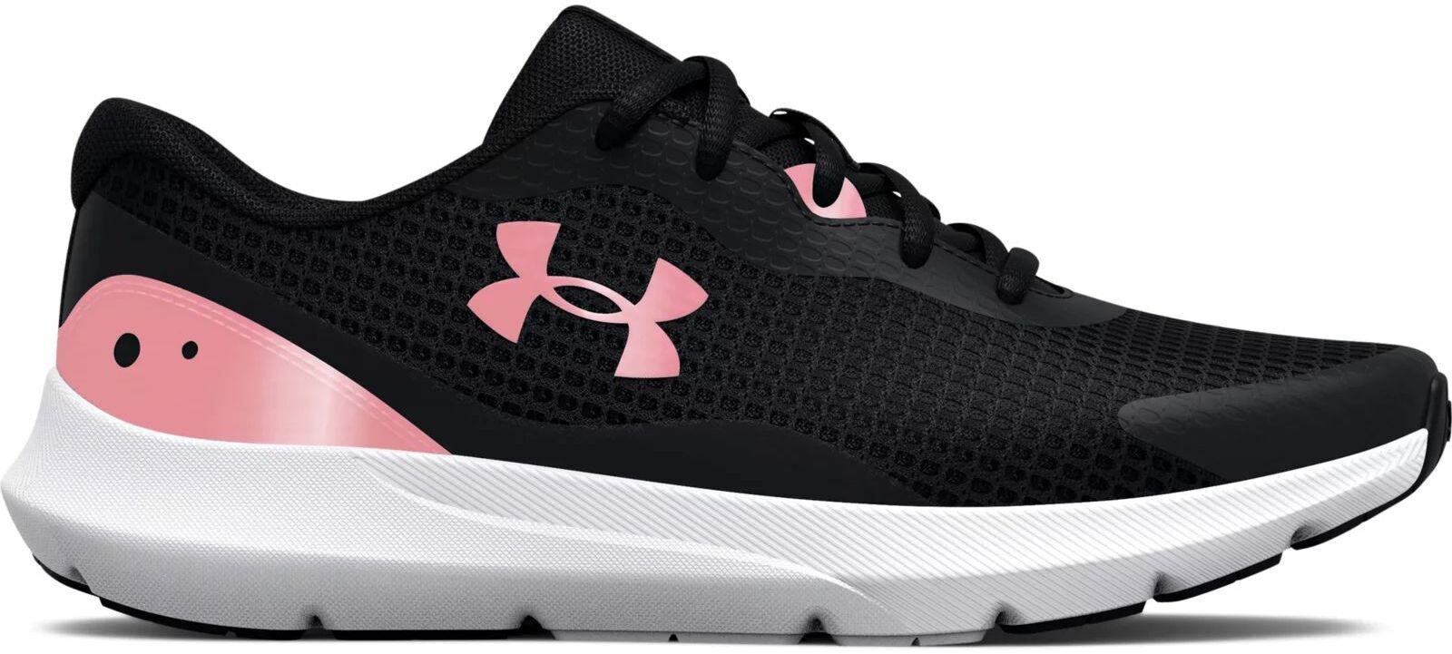 

Кроссовки женские Under Armour UA W Surge 3 черные 5.5 US, Черный, UA W Surge 3