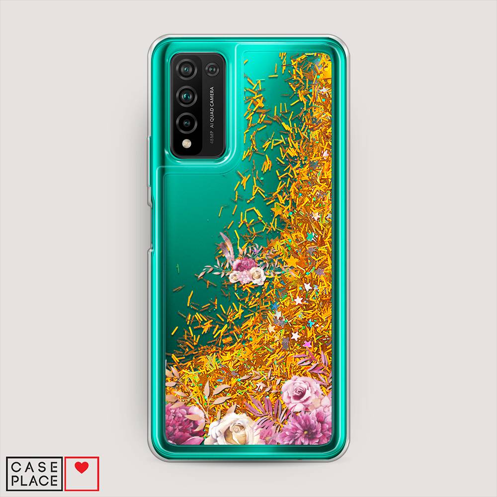 

Чехол Awog на Honor 10X Lite "Нежные розовые цветы", Бежевый, 6104690-1