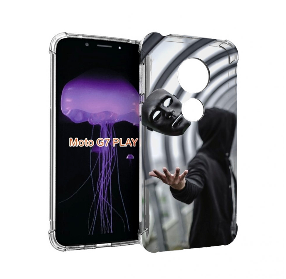 

Чехол MyPads Сними-маску для Motorola Moto G7 Play, Прозрачный, Tocco