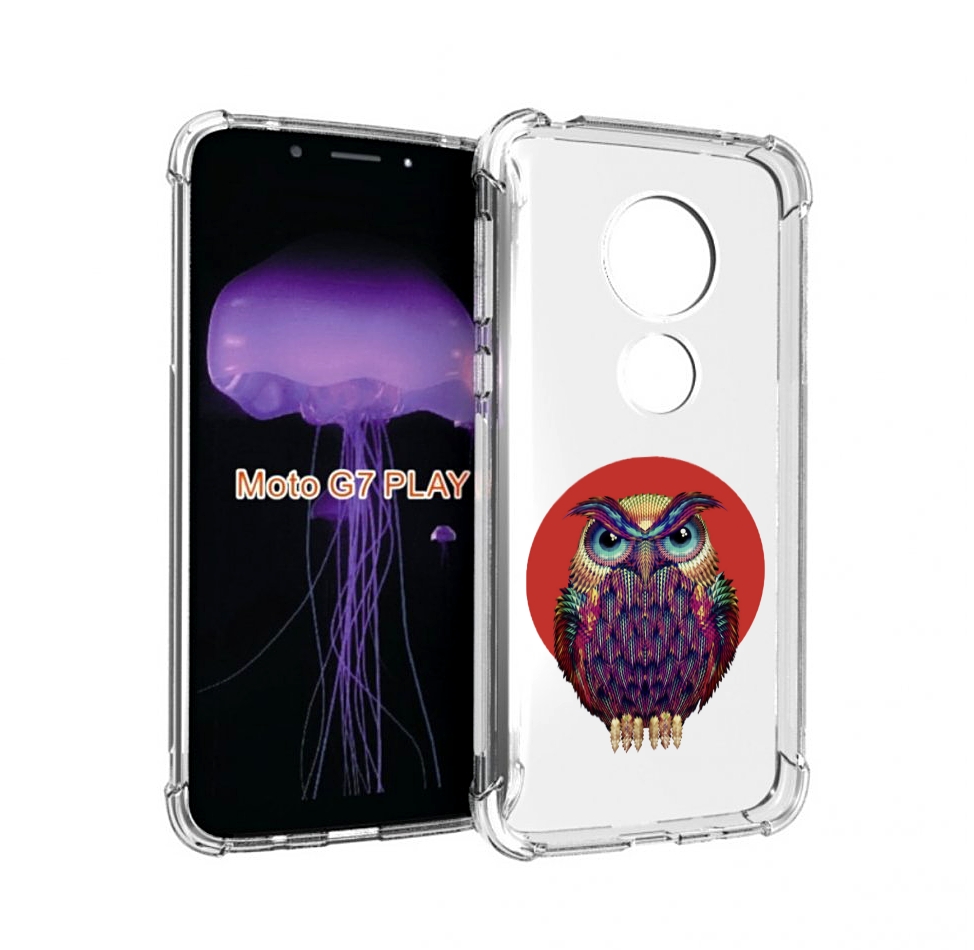 

Чехол MyPads Сова 3 для Motorola Moto G7 Play, Прозрачный, Tocco