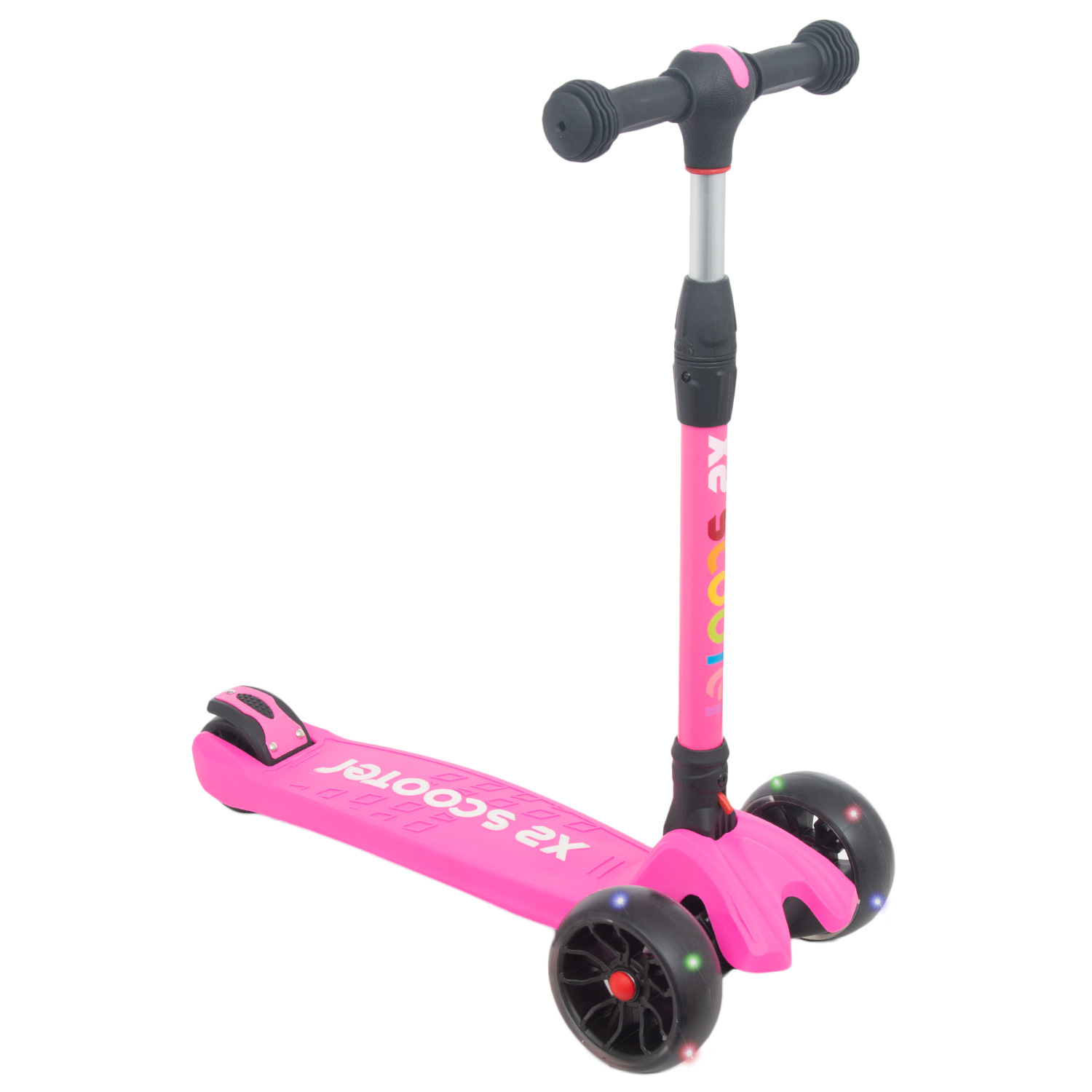 

Трехколесный самокат N.Ergo MG-X2, pink