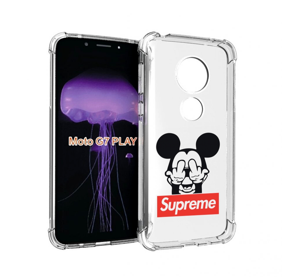 

Чехол MyPads Супримовский-Микки-маус для Motorola Moto G7 Play, Прозрачный, Tocco
