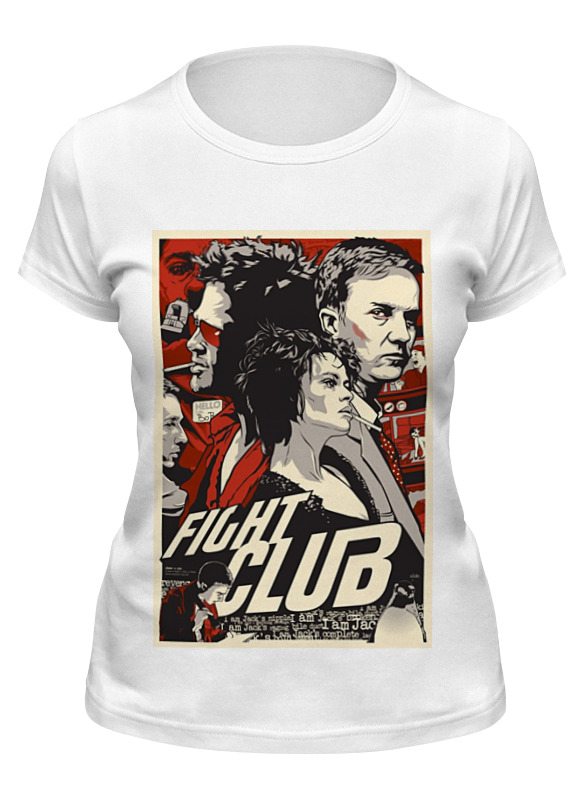 

Футболка женская Printio Бойцовский клуб белая XL, Белый, Бойцовский клуб