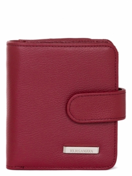 

Кошелёк женский ELEGANZZA 01-00036511, бордовый, 01-00036511
