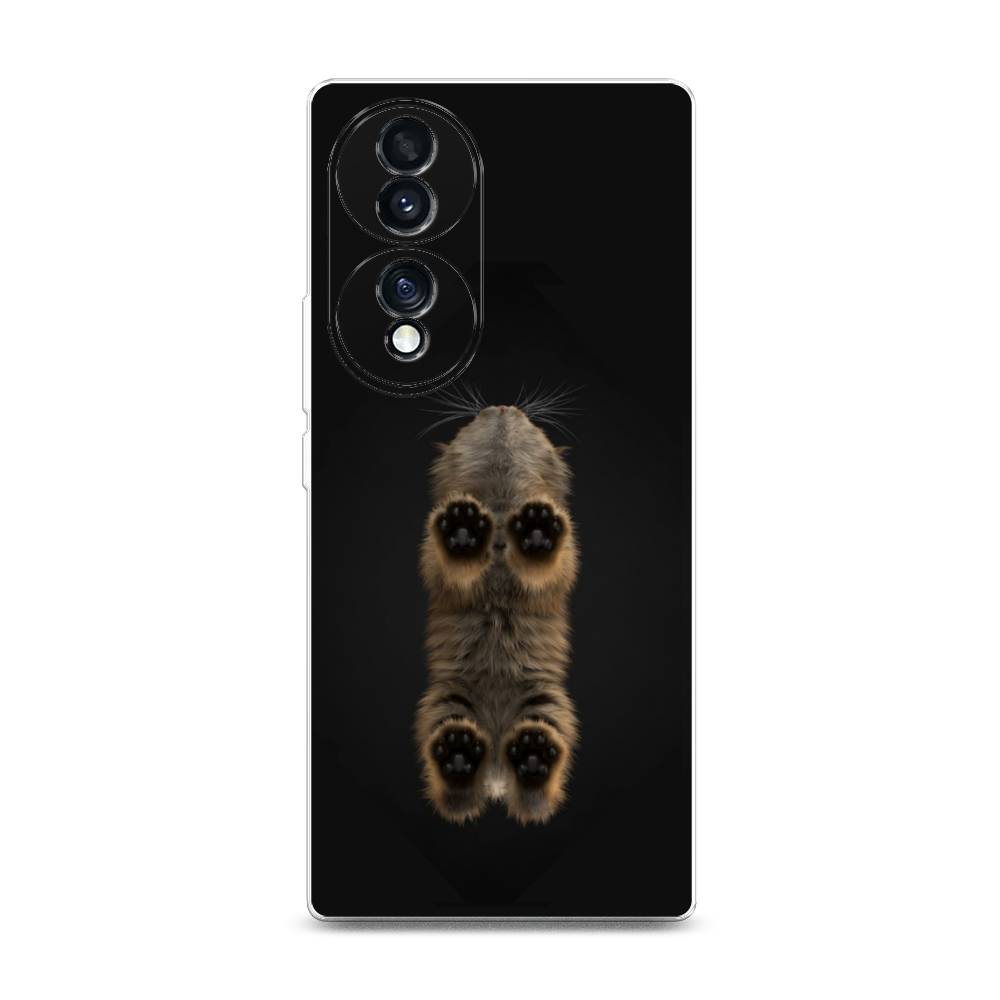 

Чехол Awog на Honor 70 "Кошачьи лапки", Разноцветный, 6108250-1