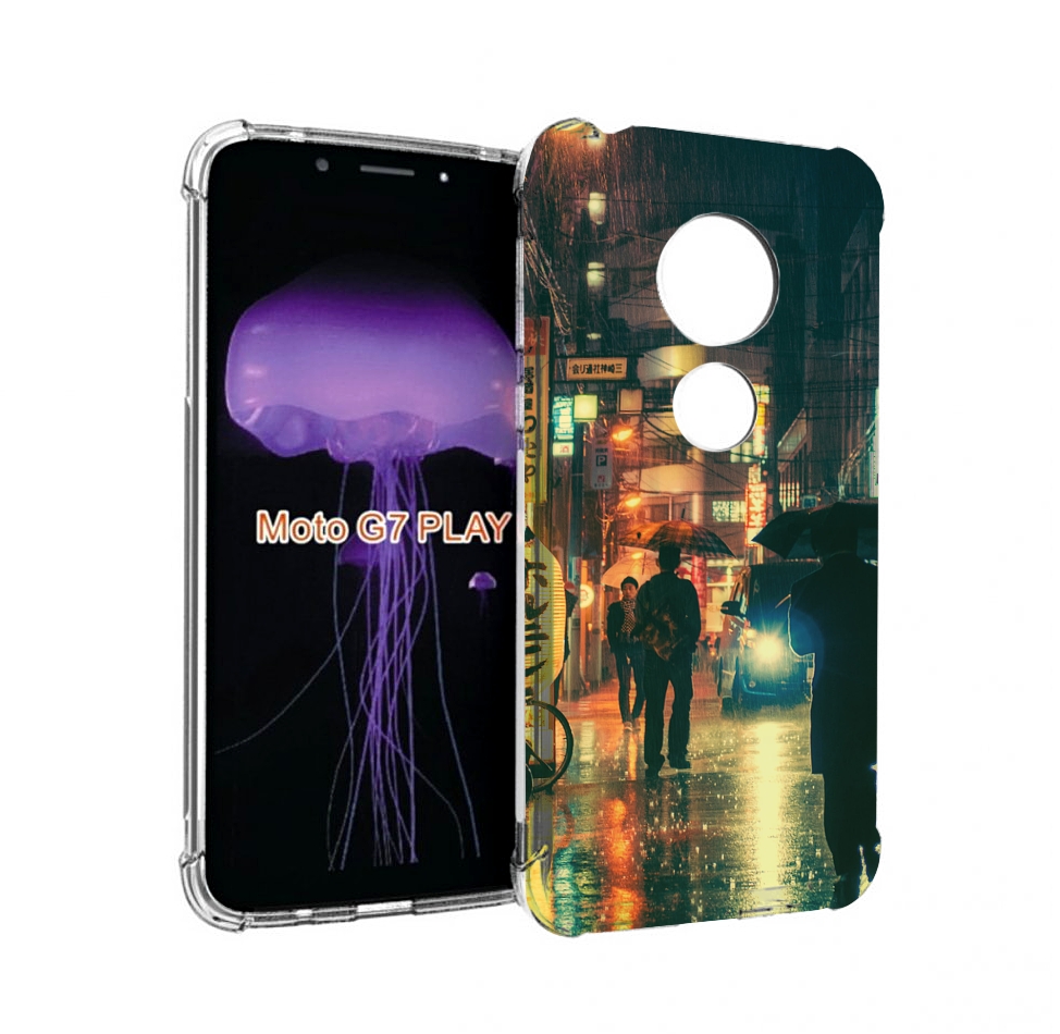 

Чехол MyPads Токио-сеул для Motorola Moto G7 Play, Прозрачный, Tocco