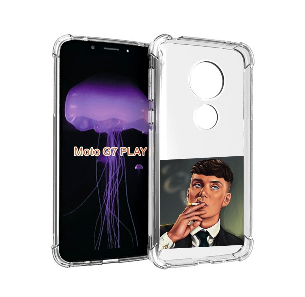 

Чехол MyPads Томас-Шелби для Motorola Moto G7 Play, Прозрачный, Tocco