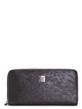 

Кошелёк женский ELEGANZZA 01-00037881, черный, 01-00037881