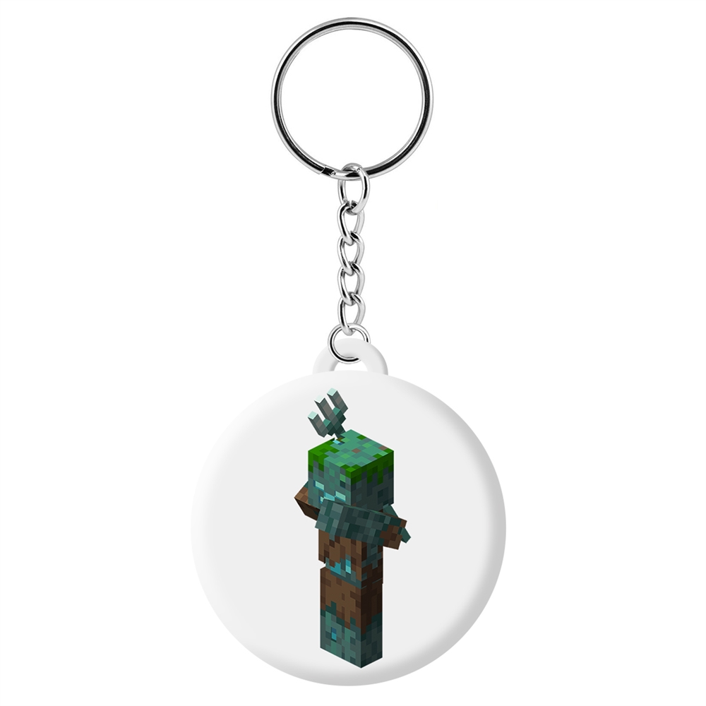 

Брелок унисекс Krutoff Minecraft - Утопленник разноцветный, Minecraft - Утопленник