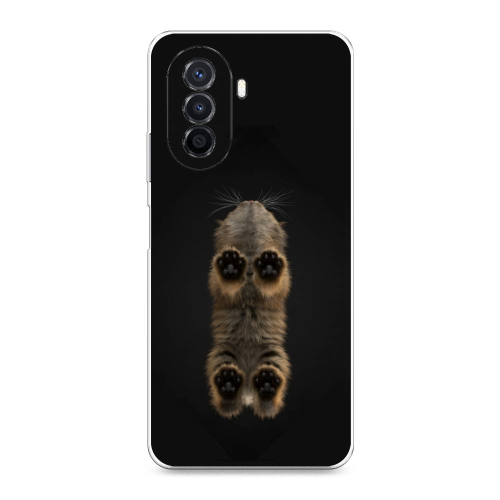

Чехол Awog на Huawei Nova Y70 "Кошачьи лапки", Разноцветный, 6109150-1