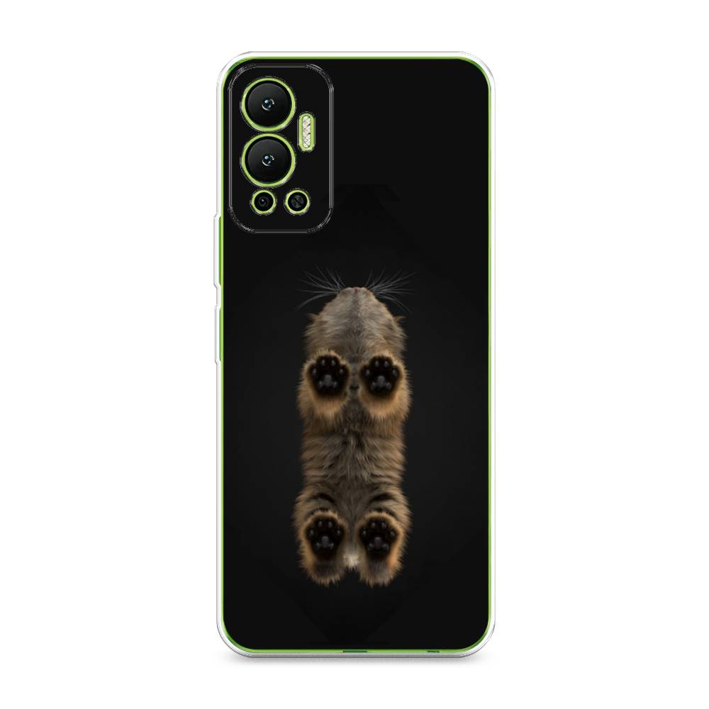 

Чехол Awog на Infinix Hot 12 "Кошачьи лапки", Разноцветный, 3101350-1