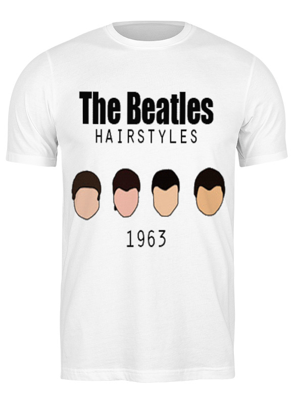 

Футболка мужская Printio The beatles 1963 белая XL, Белый, The beatles 1963