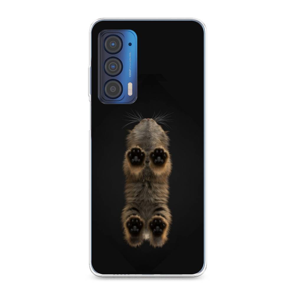 

Чехол Awog на Motorola Edge (2021) "Кошачьи лапки", Разноцветный, 242950-1