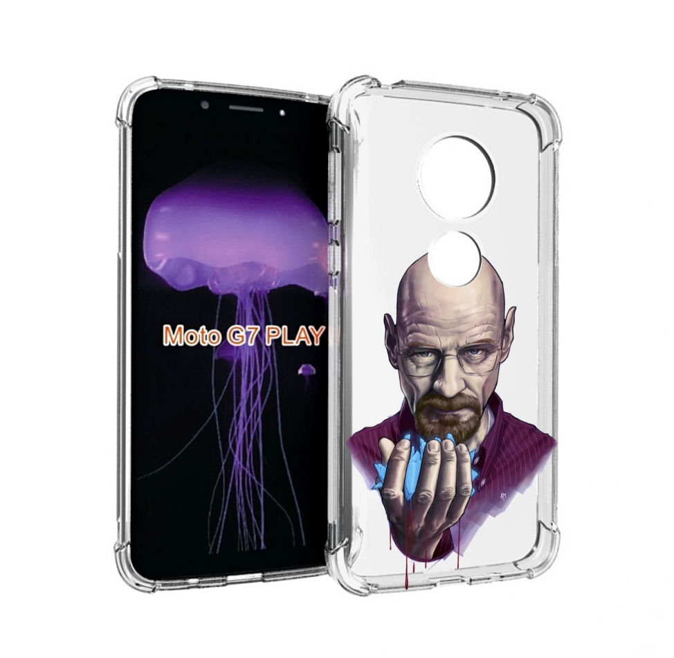 

Чехол MyPads Хайзенберг для Motorola Moto G7 Play, Прозрачный, Tocco