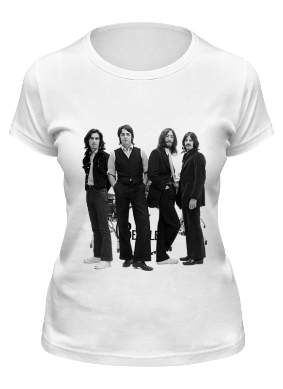 

Футболка женская Printio The beatles белая XL, Белый, The beatles