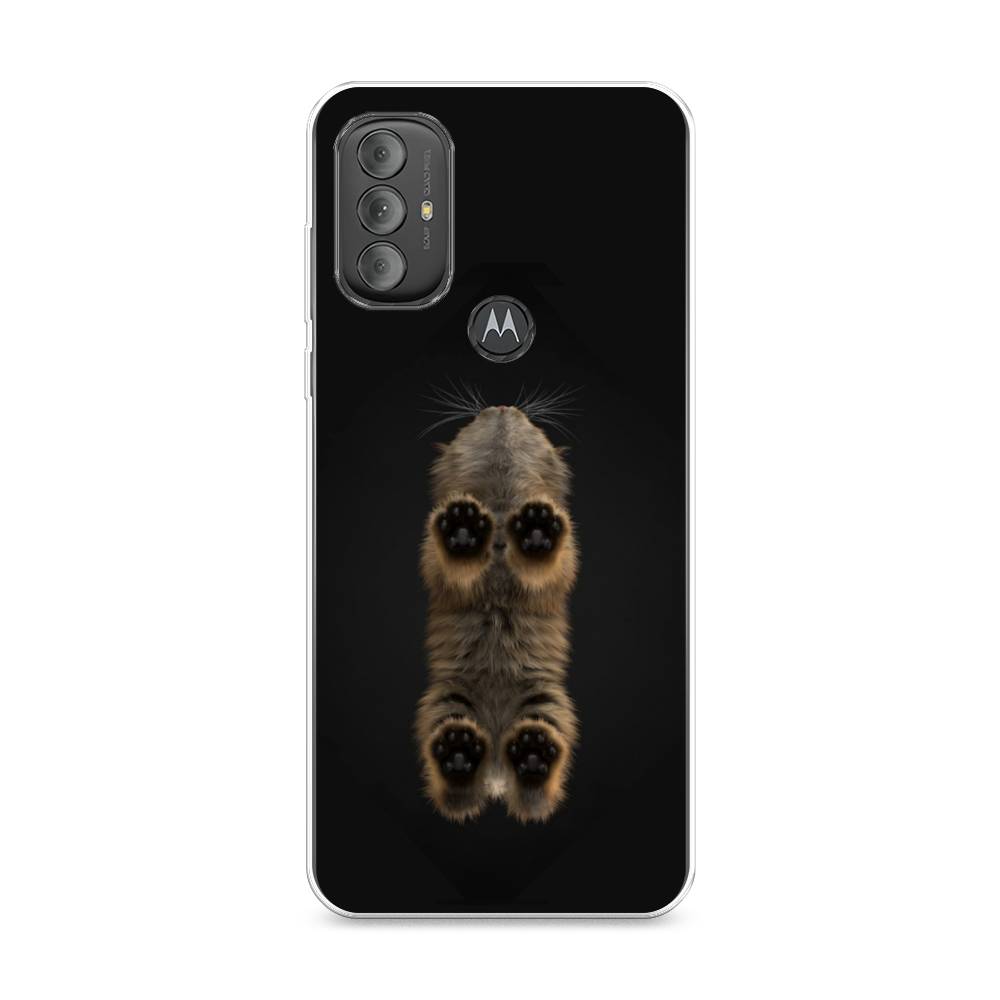 

Чехол Awog на Motorola Moto G Power 2022 "Кошачьи лапки", Разноцветный, 242850-1