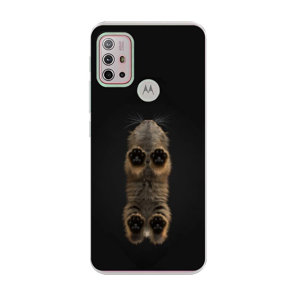 

Чехол Awog на Lenovo K13 Note/Motorola Moto G10/G20/G30 "Кошачьи лапки", Разноцветный, 242150-1